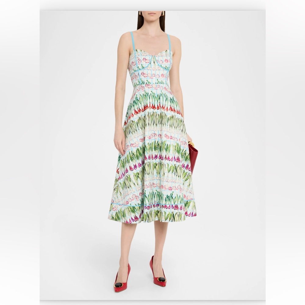 Rachel Antonoff Harper dress, vegetable print
